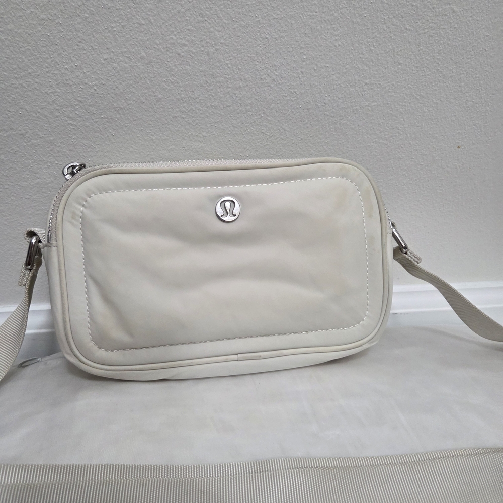 lululemon athletica Cream Crossbody Bag